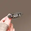 Nueva Horquilla de Flor Ojo de Gato Chino para Niña 2024 Nuevo Clip Lateral Combinable Flequillo Clip para Cabello Suelto Horquilla de Temperamento