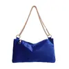 Bolsa de Almohada de Terciopelo 2026 Nueva Bolso de Cadena de Moda con Textura, Gran Capacidad, Bolso de Hombro Cruzado Único, Bolso de Mano Retro Simple