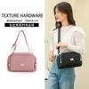 Urban Simple Small Bag Feminino 2024 Verão Nova Bolsa de Ombro Feminina Casual Cor Sólida Pequena Bolsa Quadrada Bolsa Crossbody Bolsa Feminina