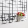 Fabricante Transfronterizo Personalizado Rejillas de Hierro Estante de Almacenamiento Cesta Colgante Bandeja Accesorios para Pared de Fotos Almacenamiento de Supermercado Exportación de Comercio Exterior