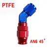 Accesorios de Modificación de Automóviles A Prueba de Fugas de Alta Presión Tubo de Ptfe Forjado Junta de Refrigeración de Aceite Junta de Aceite del Enfriador de Aceite Adaptador de Tubo de Aceite de Ptfe