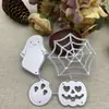 Halloween Calabaza Fantasma Metal Acero al Carbono DIY Troquel de Corte Transfronterizo Nuevo Producto Diseño Hueco Manualidad