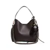 Bolso tote de cuero suave de alta calidad transfronterizo para mujer, nueva colección 2026, diseño ligero de cadena de lujo, casual y elegante, se puede llevar como bolso de hombro o bolso cruzado, e incluye una bolsa interior más pequeña
