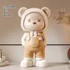 Decoración creativa de oso violento para sala de estar, mueble de TV, recibidor, decoración de mesa para el hogar, manualidad pequeña de escritorio