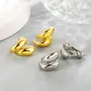 Aretes de Gota de Agua para Mujer, Versátiles, Alta Calidad, Brillantes, Estilo Minimalista, Únicos, Modernos, Sencillos, Doble Capa, Diseño Envuelto