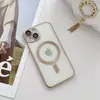 Nueva Funda Magnética Electrochapada para iPhone 17 Teléfono 16 Transfronteriza 12 Película para Lente 14 Pro Compatible 15 Transparente 17 Air