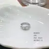Pendientes de Acero de Titanio 316L Estilo Versátil Dulce Fresco Circonita Brillante Incrustada Barra Recta Brazaletes para Oreja Pendientes de Perforación Aro Joyería