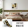 Venta al por mayor transfronteriza de zoclo autoadhesivo, zoclo grueso con apariencia de mármol, moldura para alféizar de ventana y pegatinas de pared impermeables que imitan azulejos cerámicos.