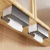 Dispensador de Papel Toalha de Cozinha, Simples de Ferro sem Furo para Guardar Lenços Umedecidos, Especial para Pendurar com Gancho para Uso Doméstico sob o Armário