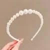 Diadema de lujo ligero sintiendo presión ambiente para el cabello diadema cara femenina accesorio para el cabello de lazo estilo retro Hong Kong pinza para el cabello tocado de alta gama
