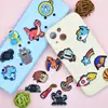Zuecos de PVC para Niños Transfronterizos Accesorios DIY Mecanismos Dinosaurio Sirena Princesa Dijes para Zapatos Set de Decoración de Zapatos para Niños y Niñas