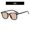 Gafas de Sol Cuadradas Kedun Marco Pequeño Estilo Europeo y Americano Gafas de Sol Estilo Jerry Liu Dan para Hombres Ins Estilo Callejero Retro
