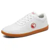Sapatos de Tai Chi Femininos Sola de Couro Sapatos de Artes Marciais Masculinos Primavera e Verão Tai Chi Kung Fu Treinamento Sapatos Especiais para Exercício Esportes