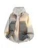 2026 Nova Cor de Outono/Inverno Bloco de Cores Colete de Algodão Masculino Acolchoado Quente Sem Mangas Cardigan Peça Externa Solta Usável Jaqueta de Algodão Sem Mangas