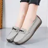 Sapatos Mocassins Femininos Versáteis para Comércio Exterior Transfronteiriço Sapatos Slip-On Confortáveis para Viagem