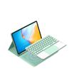 Estojo Protetor de Couro com Mouse e Teclado Bluetooth Magnético Touch para Tablet Apple iPadair6 2024 Pro11