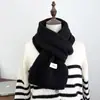 Cachecol de tricô liso transfronteiriço para mulheres, outono e inverno, versátil, quente, aquecedor de pescoço vermelho para homens, simples, de alta qualidade, estilo casal
