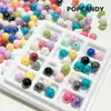 Cuentas Redondas Pequeñas Chapadas 10 mm Cuentas para DIY Accesorios Brillantes Hechos a Mano Material de Cuentas Aretes Pulsera Collar Joyería