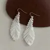 Diseño de Nicho, Estilo Simple y Genial, Retro, Moda de Alta Gama, Nuevos Pendientes de Plumas, Versátiles, Dale a tu Novia un Buen Look