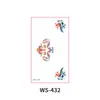 Novedad Flor-brillo Frente Dunhuang Pegatina de Cejas Niños Adultos Mujeres Hanfu Estilo Antiguo Vestido Antiguo Estampado en Frente Pegatina de Actuación