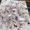 Popular Alta Calidad Super Hada Tarjeta Ladrillo Material DIY Cristal Transparente Grava Manicura Portátil Joyería de Perlas Accesorios