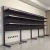 Estante superior para bebidas en congelador estante de almacenamiento de doble cara multicapa estante perforado para tienda de conveniencia estante de hierro para almacén