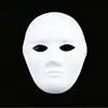 Vários Tipos de Máscaras de Polpa Branca DIY, Máscaras Pintadas à Mão, Materiais Didáticos para Creches Infantis, Máscaras Brancas em Branco, Atacado
