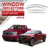 Adecuado para Viseras de Lluvia y Sol Ford, Viseras de Sol Ford F150 Raptor, Viseras de Ventana, Cejas de Lluvia para Ventana