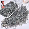 3-5mm Pedras Naturais Roxas Rosa Brancas Amarelas Verdes Cascalho de Cristal Pedra Desmagnetizante Ágata Fluorita Pedra do Olho de Tigre Partículas Polidas