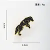 Nuevo broche de metal lindo de dibujos animados de comercio exterior, pin de insignia de aleación personalizado de moda ins japonesa para mujer
