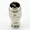 Soquete de aviação GX16 conector de acoplamento 2/3/4/5/6/7/8/9/10 assento de acoplamento macho fêmea