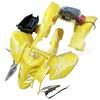 Acessórios para quadriciclo de quatro rodas modificados, peças plásticas para carro inteiro de dinossauro grande, carenagem de motocicleta, carroceria com almofada de assento