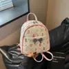 Mini Mochila para Mujer, Mochila Ligera de Viaje, Nuevo Estilo Verano 2026, Mochila Escolar Estudiante con Lazo Femenino