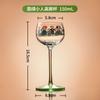 Alsácia Little Man Alpaca Glass Cocktail Taça de Vidro Taça de Vinho Tinto Estilo Europeu ins Style Creative Wine Glass