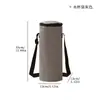 Bolsa para Botella de Agua Aislada Ch Mochila Portátil para Exteriores Bolsa de Almacenamiento para Botella de Agua Multifuncional Cubierta Protectora para Botella de Agua Termo Aislada con Papel de Aluminio