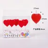Linda vela de cumpleaños en forma de corazón propuesta romántica pequeña vela de amor fiesta horneado amor vela para pastel de cumpleaños