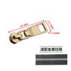 No. 5 pieza móvil de cabeza de cremallera de metal Cabeza de tirador de nailon para equipaje de cuero Cabeza de tirador de metal Fábrica en stock