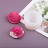 Molde de silicona molde de yeso para aromaterapia Molde de tulipán para velas de aromaterapia garra de gato rosa variedad de molde para azúcar