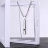 Tendência explosões Coringa personalidade moda suéter cadeia casal acessórios nicho masculino colar feminino titânio aço joias atacado