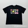Comércio Exterior Transfronteiriço Moda Americana Cort Alcatraz Clássico Manga Curta High Street Verão Estampado Unissex Camiseta de Casal Tendência