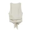 Exportación Transfronteriza Ropa de Mujer Verano 2025 Nuevo Estilo Europeo y Americano Moda Sexy Top Texturizado de Espalda Descubierta 24426501