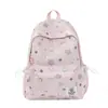 Nova Moda Bolsa de Ombro Duplo para Alunos do Ensino Fundamental II e Ensino Médio, Alta Aparência, Mochila Escolar para Meninas, Grande Capacidade, Impermeável, Leve, Mochila Estampada