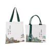 Bolsa de lona ecológica diy con logo impreso bolsa tote de algodón al por mayor bolsa tote promocional de asesoramiento bolsa de gran capacidad