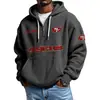 Ropa Nueva para Hombre Transfronteriza 3D Amazon Más Vendida Sudadera con Cremallera Tendencia de Comercio Exterior Sudadera Serie Nueva de la NFL