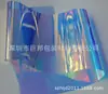 Suministro de etiquetas de película retráctil de arcoíris con degradado de colores, película retráctil de arcoíris de cristal y etiquetas retráctiles de color fantasía