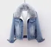 2026 Nueva Chaqueta Vaquera Corta con Capucha Holgada Estilo Callejero Retro para Mujer Chaqueta Versátil Top de Manga Larga