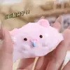 Estilo Xiaohongshu fresa arándano soufflé alto valor súper grueso celebridad de internet imitación masilla de silicona juguete de descompresión rebote
