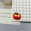 Accesorios de Resina, Gafas de Sol, Expresiones de Frutas, Pegamento de Crema para Manualidades, Funda para Teléfono de Manzana, Llavero, Imán para Refrigerador, Materiales de Decoración