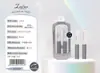 Conjunto LMLTOP de 3 peças de depiladores de sobrancelha dobráveis, ferramentas de beleza, lâminas para tatuagem de sobrancelha e depiladores para aparar sobrancelhas femininas, coleção A0369
