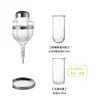 Sakeware Cubo de Hielo Restaurante Batidor de Vino Olla de Vino Gota Dividida Olla para Vino Frío Vino Caliente Olla Japonesa para Vino Caliente Revestimiento Interior